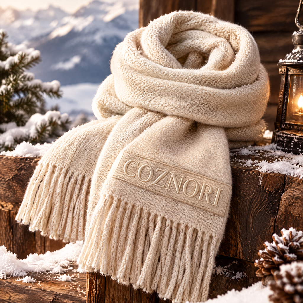 COZNORI™ | Alpine Luxe Knit Scarf