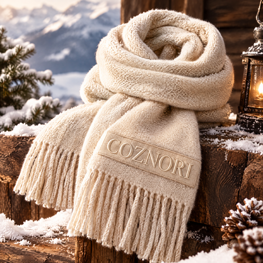 COZNORI™ | Alpine Luxe Knit Scarf
