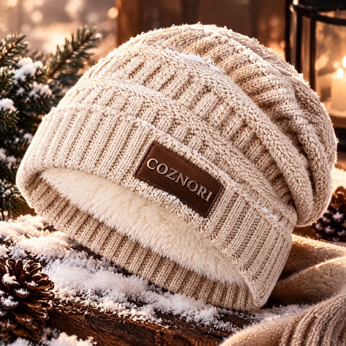 COZNORI™ | Alpine Heritage Sherpa Beanie