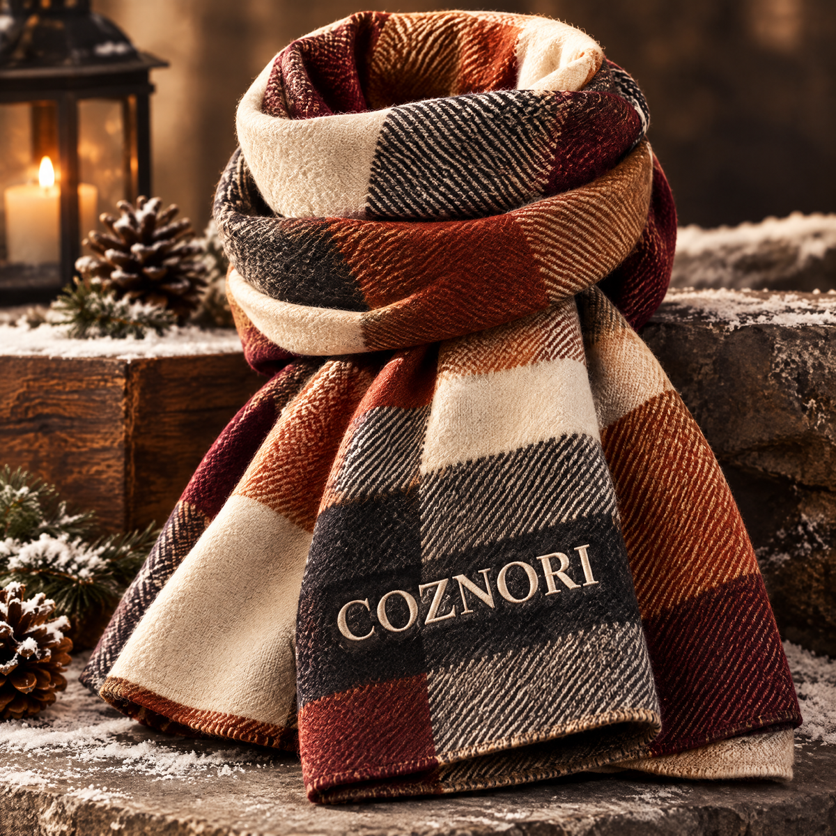 COZNORI™ | Heritage Tartan Winter Scarf