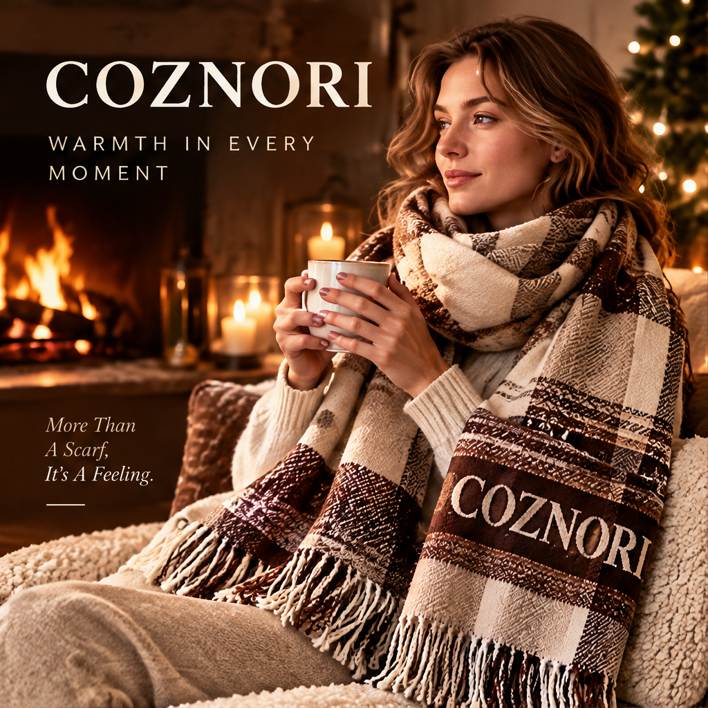 COZNORI™ | Heritage Tartan Winter Scarf