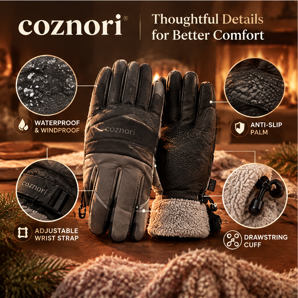 COZNORI™ | Alpine Heritage Winter Gloves