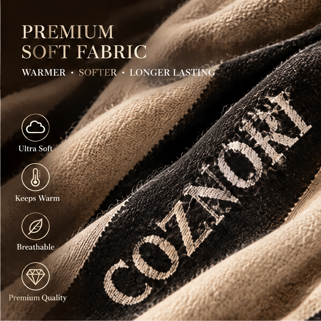 COZNORI™ | Signature Noir Winter Scarf