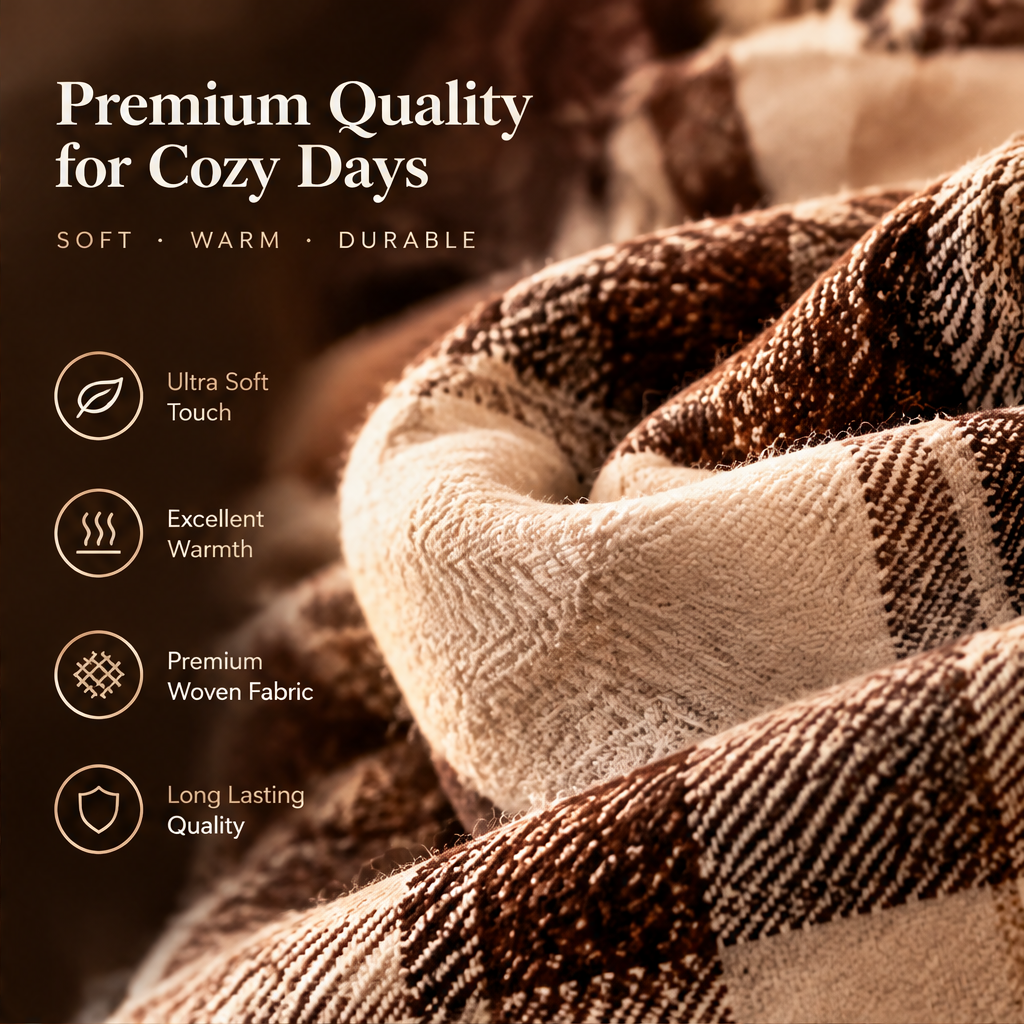 COZNORI™ | Heritage Tartan Winter Scarf