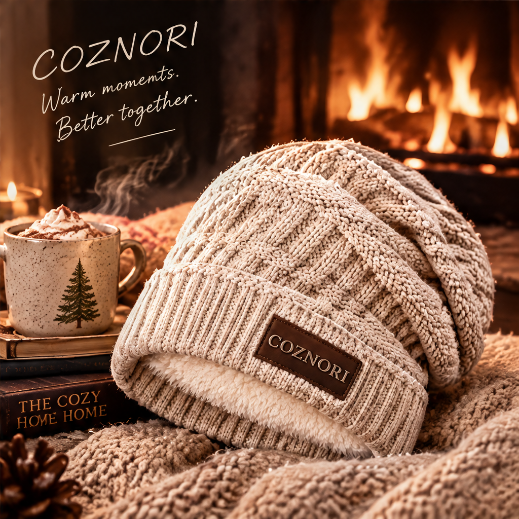 COZNORI™ | Alpine Heritage Sherpa Beanie