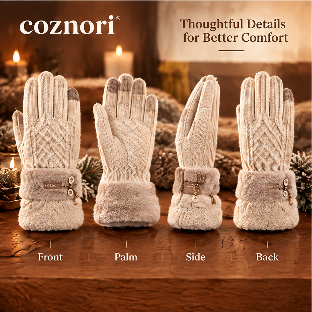 COZNORI™ | Winter Luxe Knit Gloves