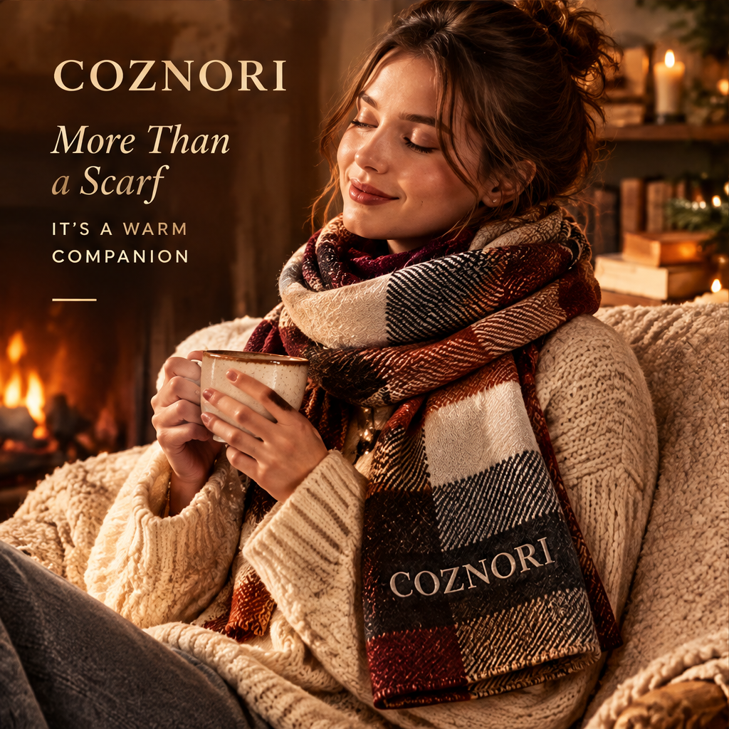COZNORI™ | Heritage Tartan Winter Scarf
