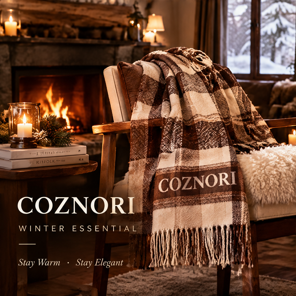 COZNORI™ | Heritage Tartan Winter Scarf