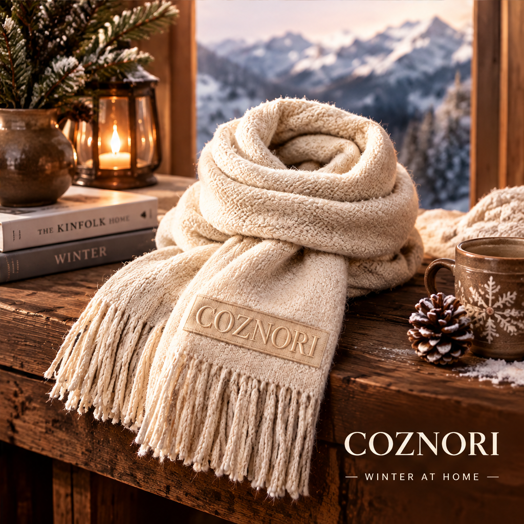 COZNORI™ | Alpine Luxe Knit Scarf