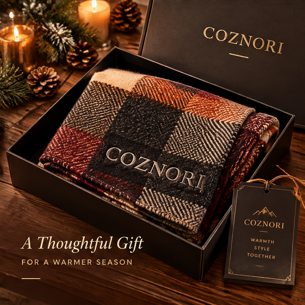 COZNORI™ | Heritage Tartan Winter Scarf