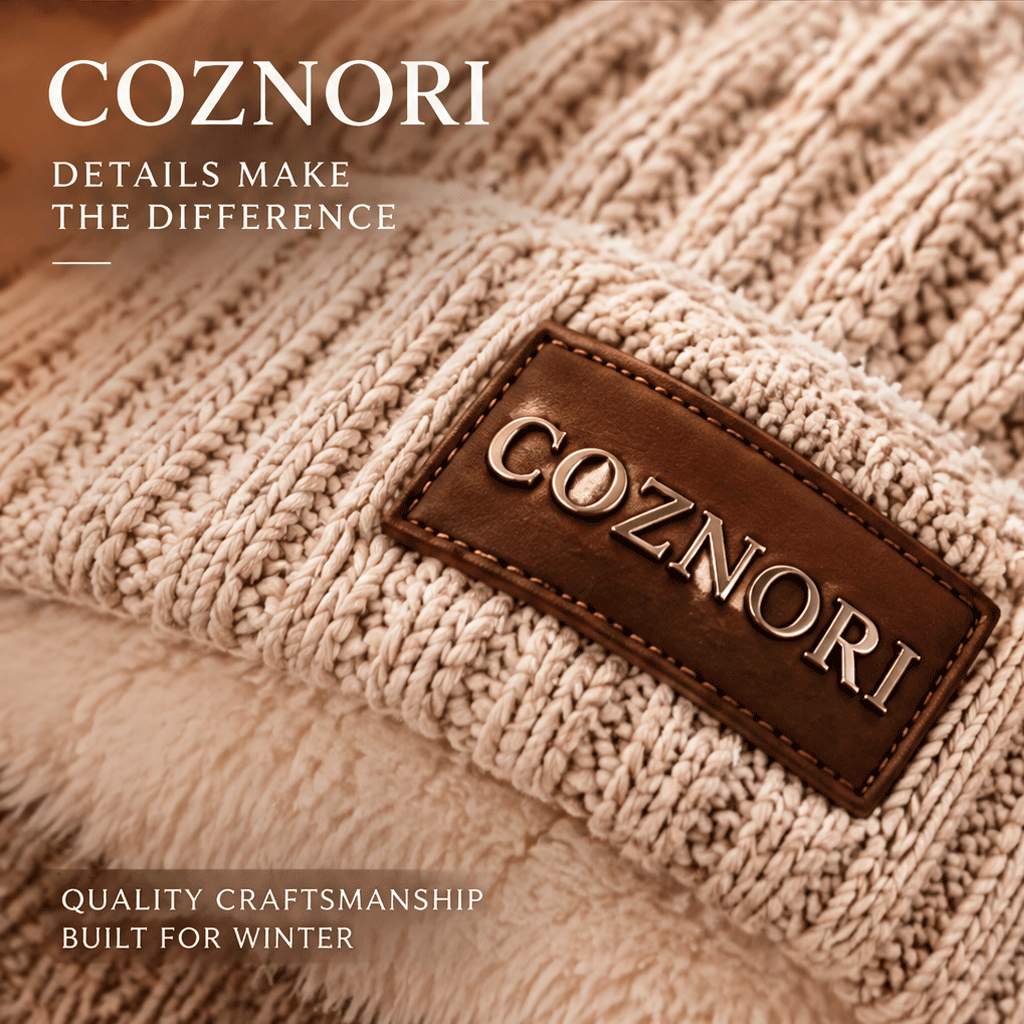 COZNORI™ | Alpine Heritage Sherpa Beanie