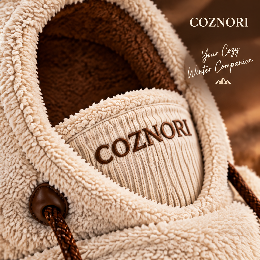 COZNORI™ | Alpine Luxe Sherpa Hood