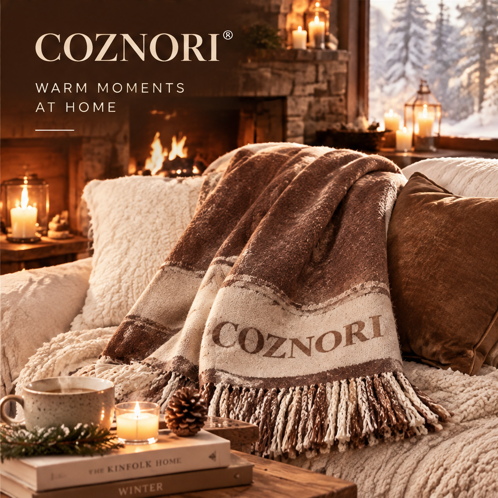 COZNORI™ | Signature Heritage Wrap Scarf