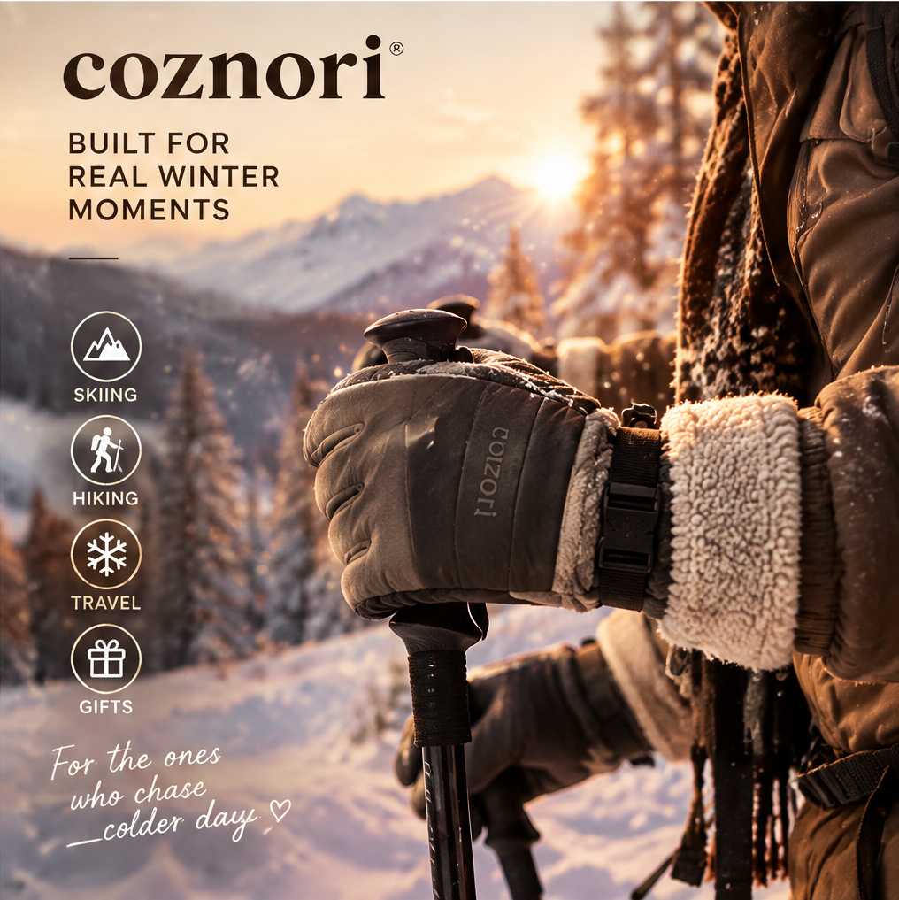 COZNORI™ | Alpine Heritage Winter Gloves